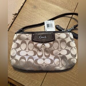 Coach Wristlet with Strap
